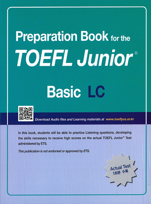 [중고] Preparation Book for the TOEFL Junior Test LC Basic