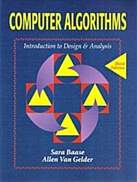 COMPUTER ALGORITHM (Introduction to Design & Analysis) Third Edition