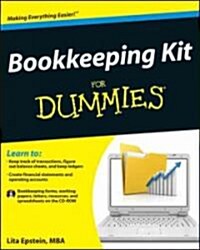 Bookkeeping Kit For Dummies [With CDROM] (Paperback)
