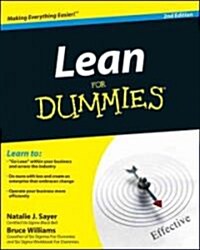 Lean for Dummies (Paperback, 2)