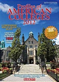 Barrons Profiles of American Colleges (Paperback, 30, 2013)