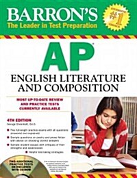 Barrons AP English Literature and Composition [With CDROM] (Paperback, 4th)