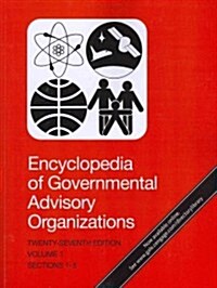 Encyclopedia of Governmental Advisory Organizations (Paperback, 27)