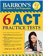 Barron's 6 ACT Practice Tests (Paperback)