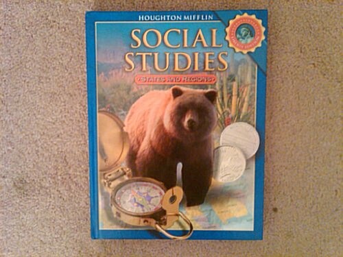 [중고] Houghton Mifflin Social Studies: Student Edition Level 4 States and Regions 2008 (Hardcover)