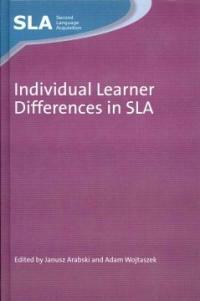 Individual learner differences in SLA