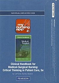 Medical-Surgical Nursing Mynursingapp Printed Access Code (Pass Code, 5th)