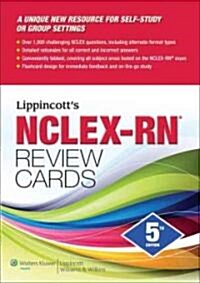 Lippincotts NCLEX-RN Review Cards (Other, 5)