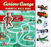 Curious George Magnetic Maze Book (Hardcover)