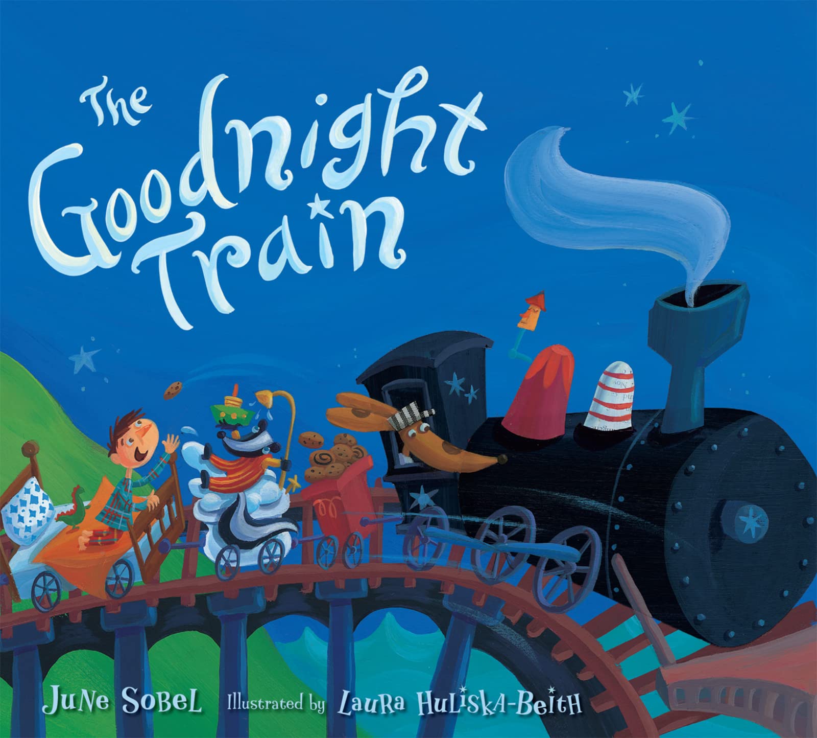 The Goodnight Train Board Book (Board Books)