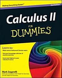 Calculus II For Dummies, 2nd Edition (Paperback, 2)