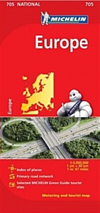 Michelin Europe (Folded)