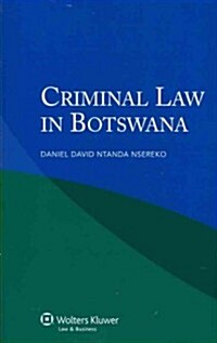 Criminal Law in Botswana (Paperback)
