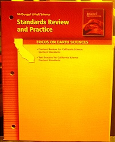 Standards Review and Practice Book (Student) Grade 6: Earth Science (Paperback)