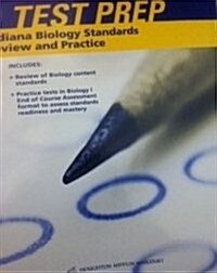 Holt McDougal Biology Indiana: Standards Review and Practice Workbook (Paperback)