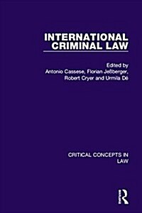 International Criminal Law (Multiple-component retail product)