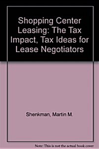 Shopping Center Leasing (Paperback)