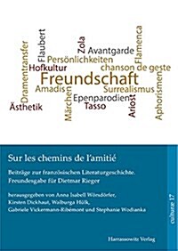 Sur Les Chemins de lAmitie: Beitrage Zur Franzosischen Literaturgeschiche. Freundesgabe Fur Dietmar Rieger (Hardcover)