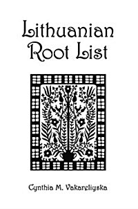 Lithuanian Root List (Paperback)