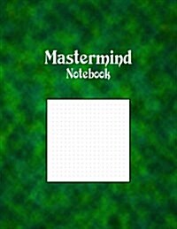 Mastermind Notebook: 1/5 Dotted Grid Graph Ruled, 144 Pages (Paperback)