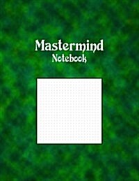 Mastermind Notebook: 1/6 Dotted Grid Graph Ruled, 144 Pages (Paperback)