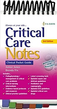 Critical Care Notes: Clinical Pocket Guide: Clinical Pocket Guide (Spiral, 3)