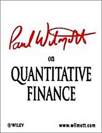Paul Wilmott on Quantitative Finance (Hardcover)