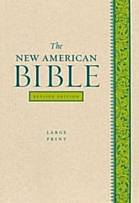 Large Print Bible-NABRE (Leather)