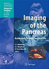 Imaging of the Pancreas: Acute and Chronic Pancreatitis (Paperback)
