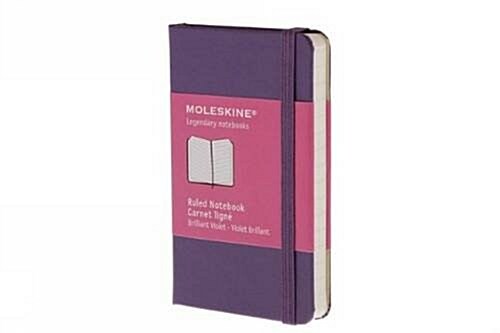 Moleskine Classic Notebook, Extra Small, Ruled, Brilliant Violet, Hard Cover (2.5 X 4) (Hardcover)