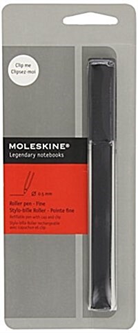 Moleskine Roller Pen, Black, Fine Point (0.5 MM), Black Ink (Other)