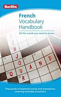 Berlitz Language: French Vocabulary Handbook (Paperback)