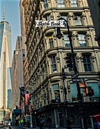 Sketch Book: New York Skyscrapper, 8.5 x 11, 120 Pages: Drawing, Doodling or Sketching Books (Paperback)