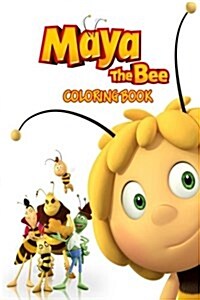 Maya the Bee Coloring Book: Coloring Book for Kids and Adults - 30 Illustrations (Paperback)