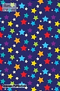 Stars: Medium Lined Journaling Notebook, Stars Cover, 6x9, 130 Pages (Paperback)