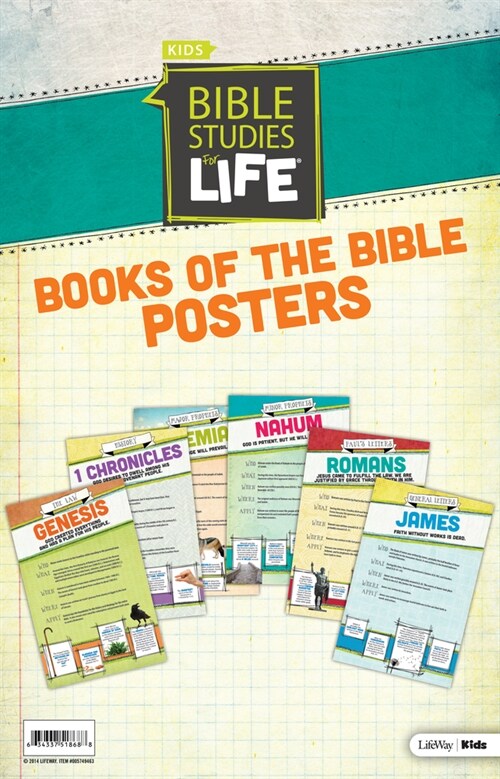 Bible Studies for Life: Kids Books of the Bible Posters (Other)