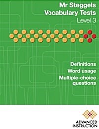 MR Steggels Vocabulary Tests Level 3 (Paperback)