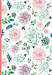 2018 Calendar Schedule Organizer, Weekly Monthly Planner: Watercolor Floral Covering, 2018 Planner with Inspirational Quotes, Planner 2018 Academic Ye (Paperback)