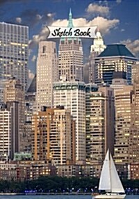 Sketch Book: New York City, 7 x 10, 120 Pages: Drawing, Doodling or Sketching Books (Paperback)