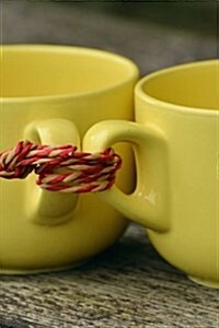 Two Yellow Mugs Tied Together Journal: Take Notes, Write Down Memories in This 150 Page Lined Journal (Paperback)