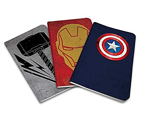 Marvels Avengers Pocket Notebook Collection (Set of 3) (Paperback)