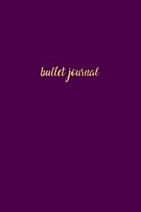 Bullet Journal: Purple Dot Grid Journal - 120-Page Bullet Journal (Paperback)