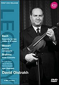 [수입] David Oistrakh - 바흐: 두 대의 바이올린 협주곡, 모차르트: 신포니아 콘체르탄테, 브람스: 바이올린 협주곡 (Bach: Concerto for two violins; Mozart: Sinfonia concertante; B