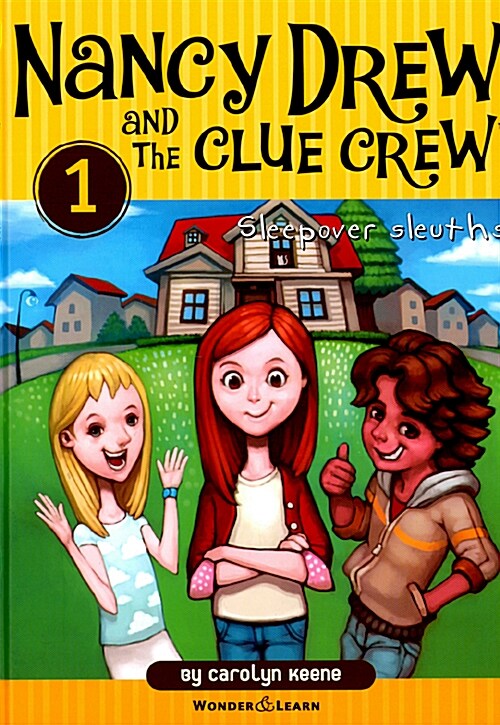 Nancy Drew and the Clue Crew 1 낸시드류와 클루크루 탐정단 1 : Sleepover Sleuths (영한대역판) (양장)