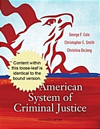The American System of Criminal Justice (Unbound, 13th)
