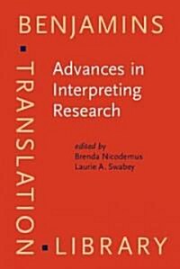 Advances in Interpreting Research (Hardcover)