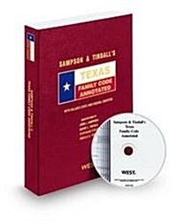 Sampson & Tindalls Texas Family Code Annotated (Paperback)