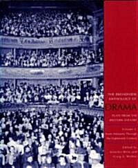 The Broadview Anthology of Drama, Volume 1: From Antiquity Through the Eighteenth Century (Paperback)