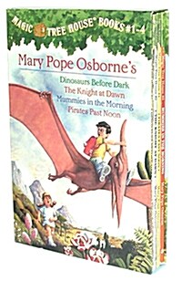 [중고] Magic Tree House #1-4 (Boxed Set)