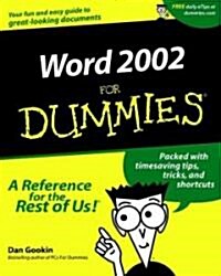 Word 2002 for Dummies (Paperback)